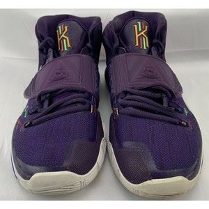 Men's Nike Kyrie 6 Enlightenment Purple Basketball Training Shoe Size 8